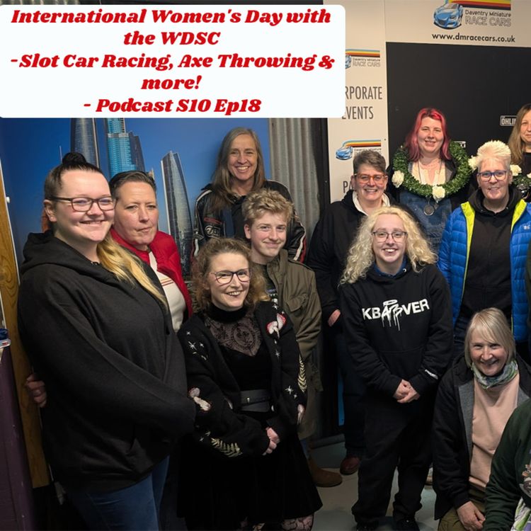 cover art for International Women's Day with the WDSC - Slot Car Racing, Axe Throwing & more!
