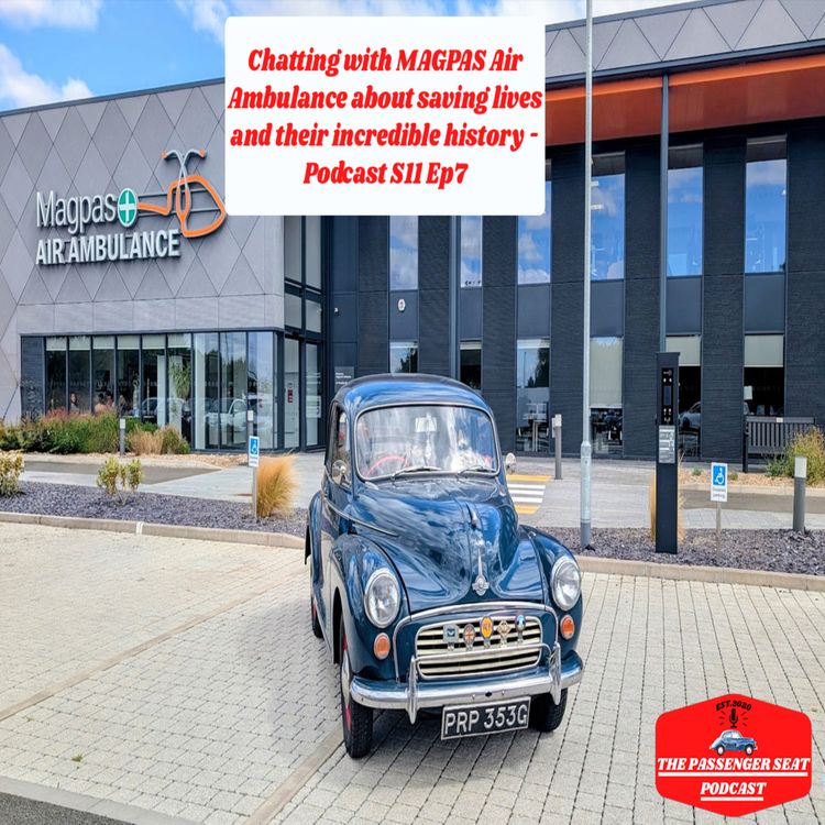 cover art for Chatting with MAGPAS Air Ambulance about saving lives and their incredible history