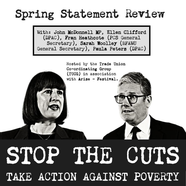 cover art for Spring Statement Review - Stop the cuts. Take action against poverty