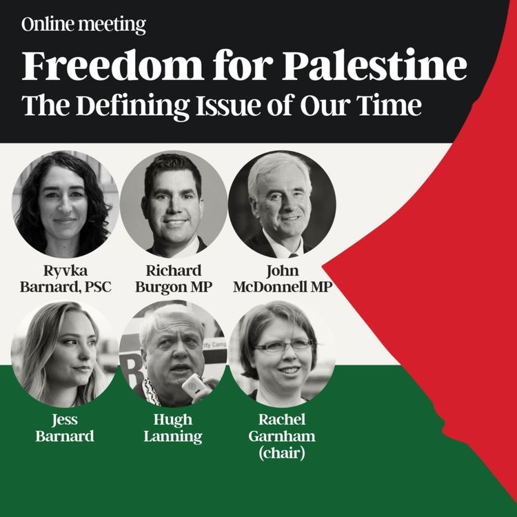 cover art for Freedom for Palestine - the defining issue of our time