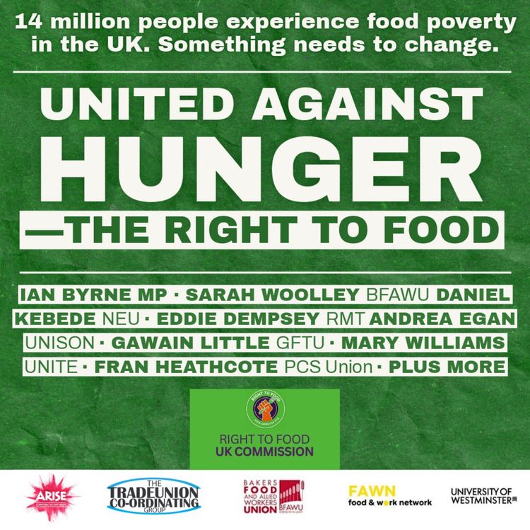 cover art for United Against Hunger - the Right to Food