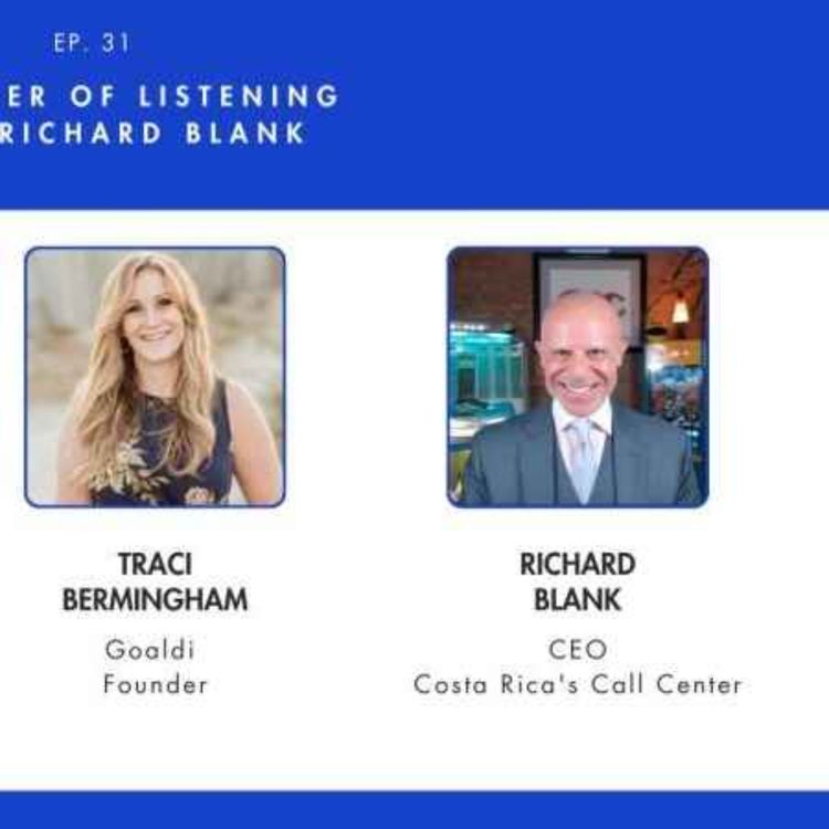 cover art for Aligned Entrepreneur Secrets Podcast. The power of listening with guest Richard Blank. Episode 31.