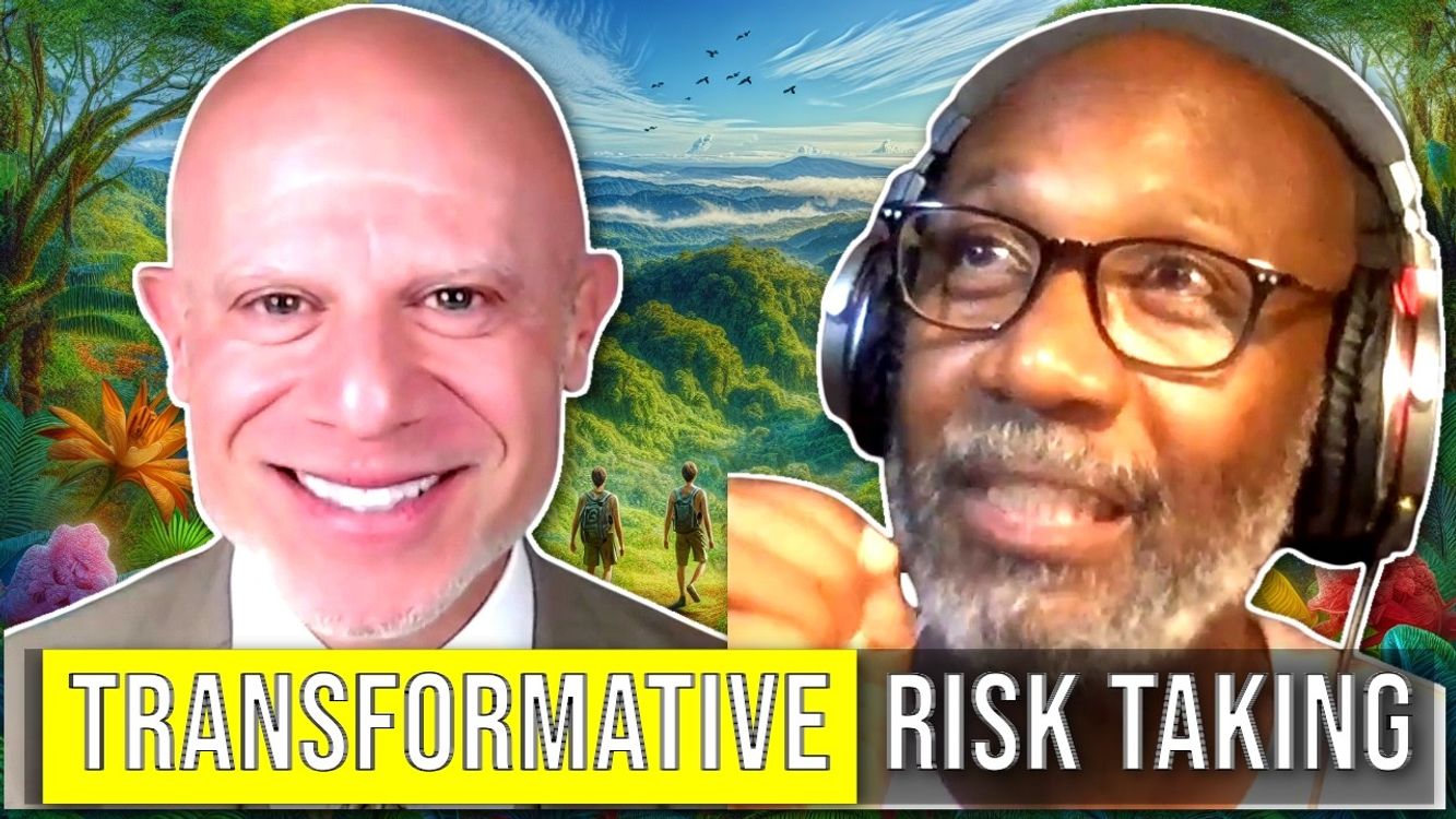 cover art for Threads of Enlightenment podcast. Host Ken Primus interviews expat CEO Richard Blank