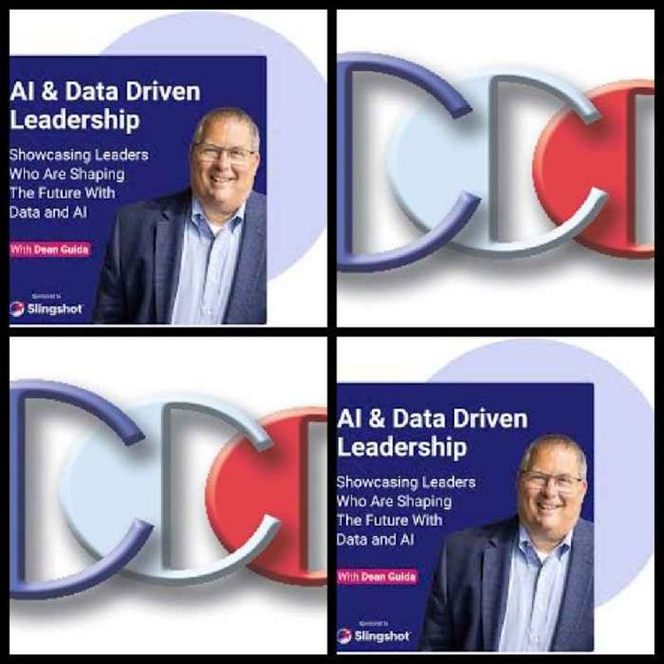 cover art for AI & Data Driven Leadership podcast. Empathy Over Algorithms: The Future of BPO with Richard Blank