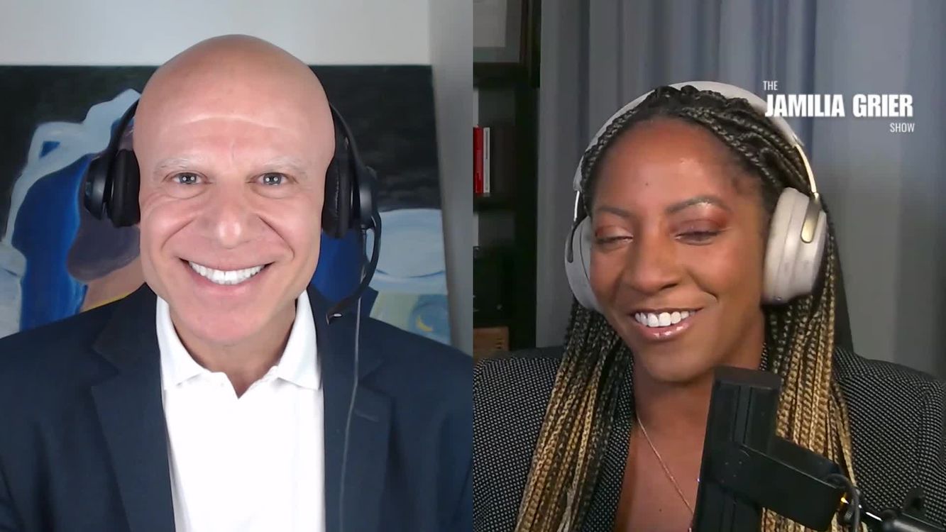 cover art for The Heartfelt Risk Behind Richard Blank’s Global Success.The Jamilia Grier Show