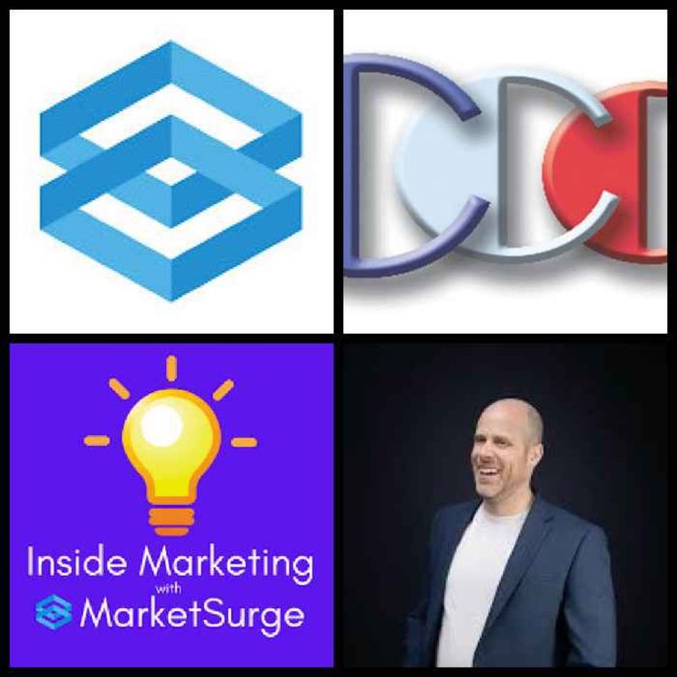 cover art for Inside Marketing with MarketSurge Podcast. Reed Hansen has a chat with Richard Blank. 
