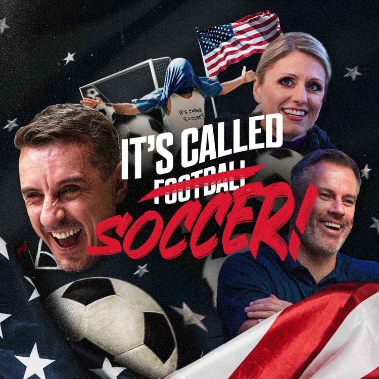 cover art for Gary Neville interview x It's Called Soccer!