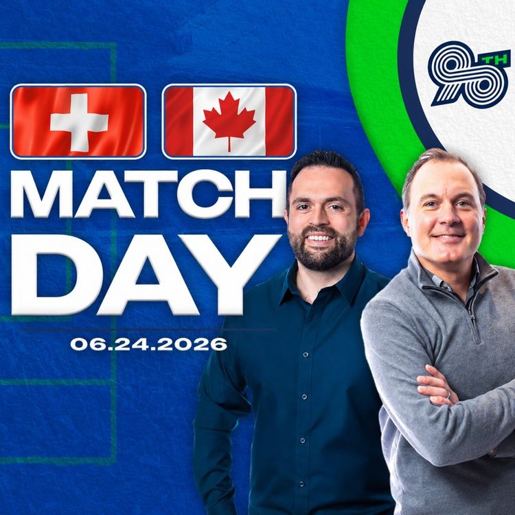 cover art for Portugal and Ronaldo get Redemption, England Held, & Will Canada Win the Group? (The 90th Minute)