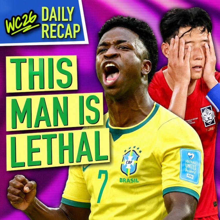 cover art for Day 14:  Vinicius Jr. is VERY Serious & S. Korea's DISASTER! (Rabona TV)