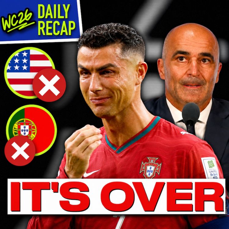 cover art for Day 26: Portugal Struggle, Ronaldo’s Gone & Martinez RESIGNS (Rabona TV)