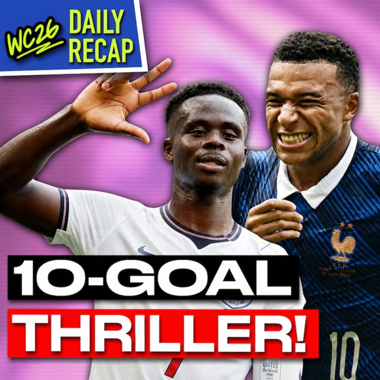 cover art for 3rd Place: England ALMOST Throw It Away: 4-0 Up, Then CHAOS vs France (Rabona TV)