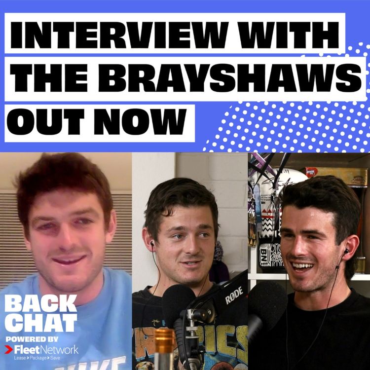 cover art for BackChat with The Brayshaws