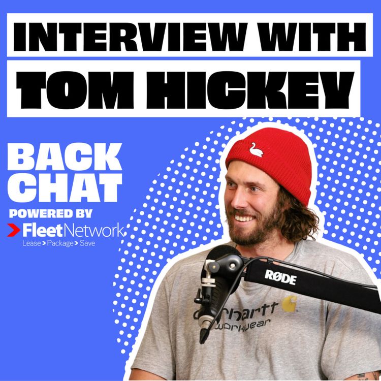 cover art for BackChat with Tom Hickey