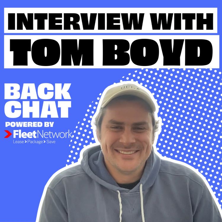 cover art for BackChat with Tom Boyd