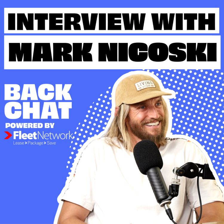 cover art for BackChat with Mark Nicoski
