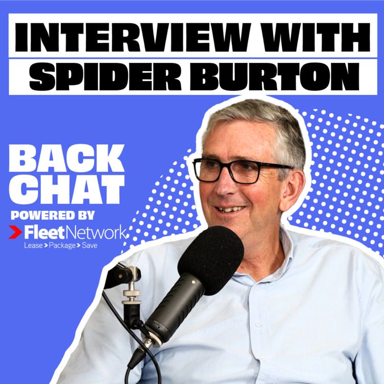 cover art for BackChat with Spider Burton