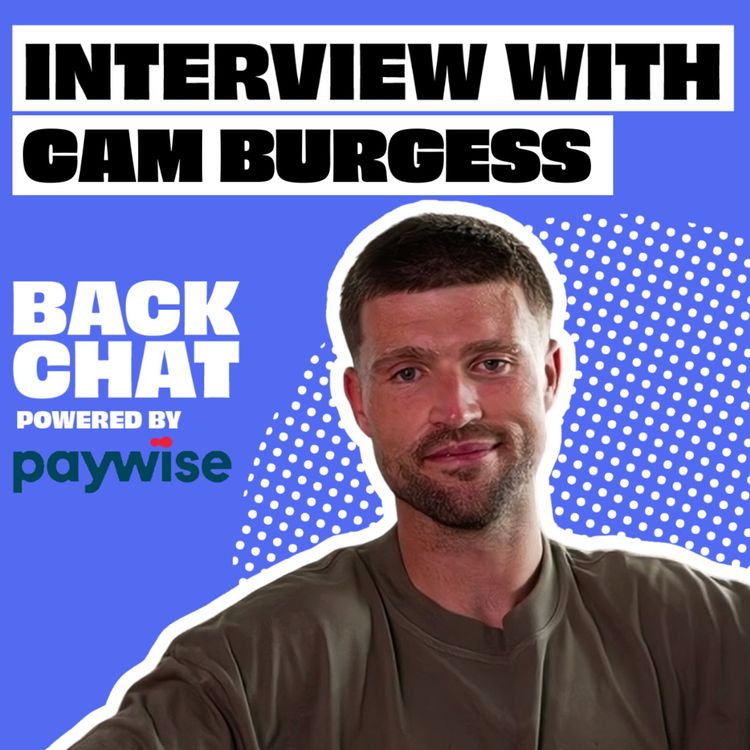 cover art for BackChat with Cam Burgess