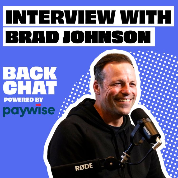 cover art for BackChat with Brad Johnson