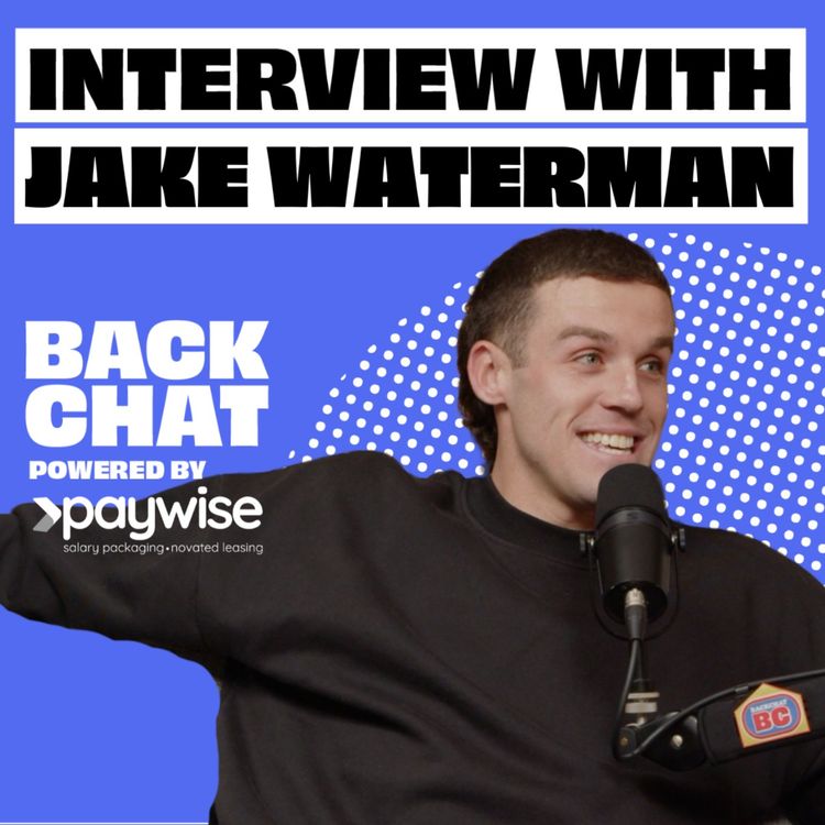 cover art for BackChat with Jake Waterman