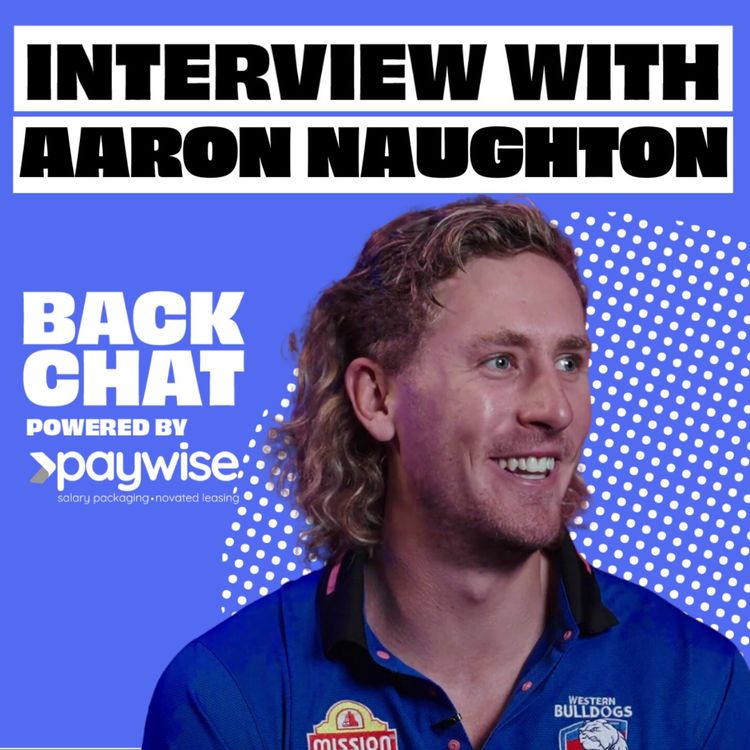 cover art for BackChat with Aaron Naughton