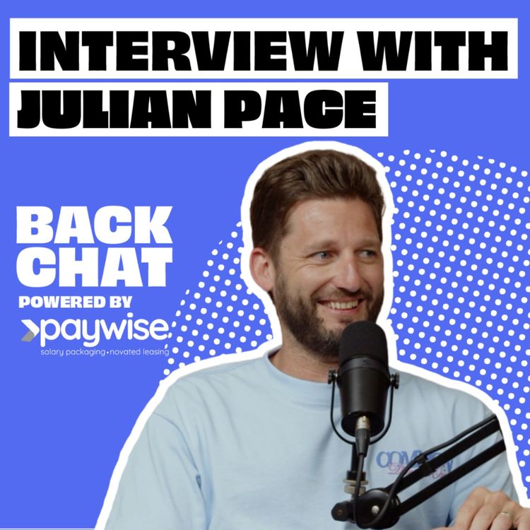 cover art for BackChat with Julian Pace