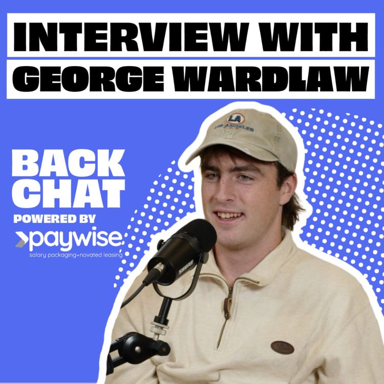 cover art for BackChat with George Wardlaw