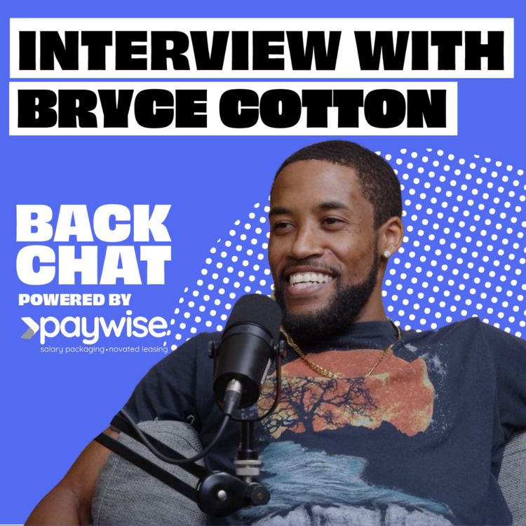 cover art for BackChat with Bryce Cotton