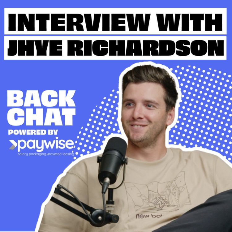 cover art for BackChat with Jhye Richardson