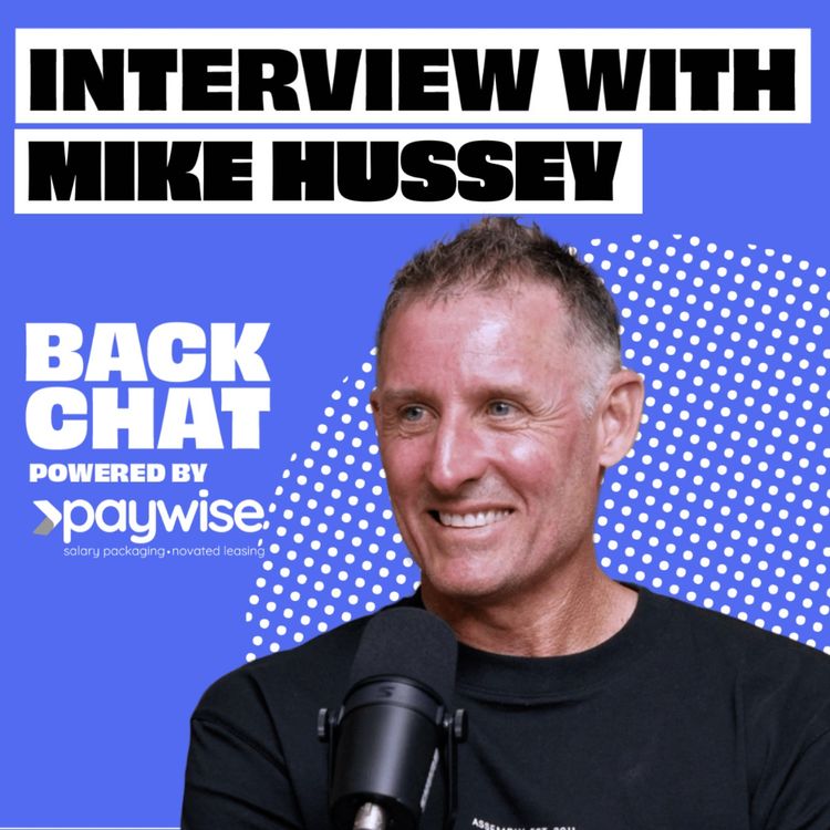 cover art for BackChat with Mike Hussey
