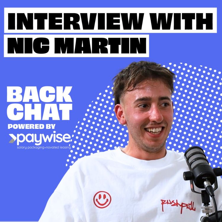 cover art for BackChat with Nic Martin