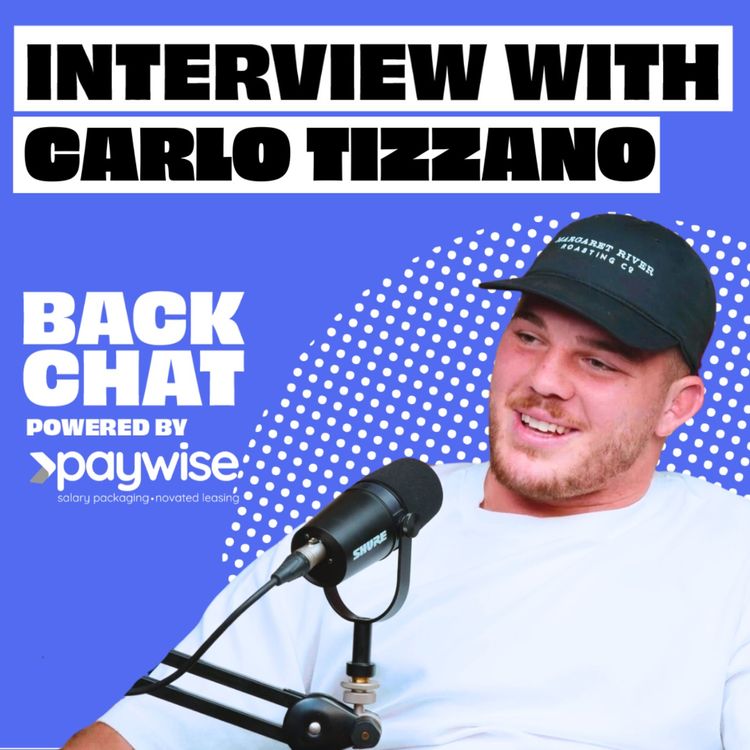 cover art for BackChat with Carlo Tizzano