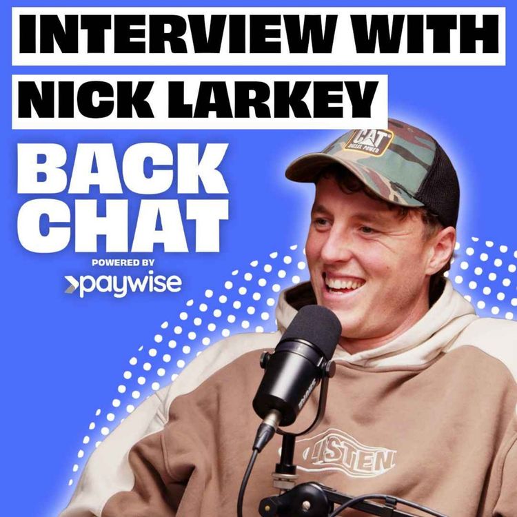 cover art for BackChat with Nick Larkey