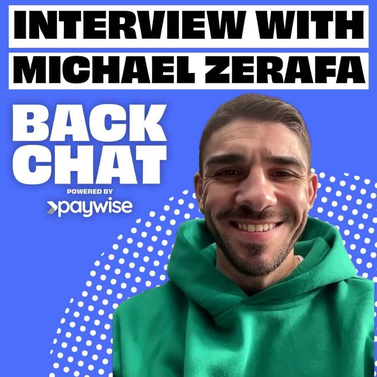 cover art for BackChat with Michael Zerafa