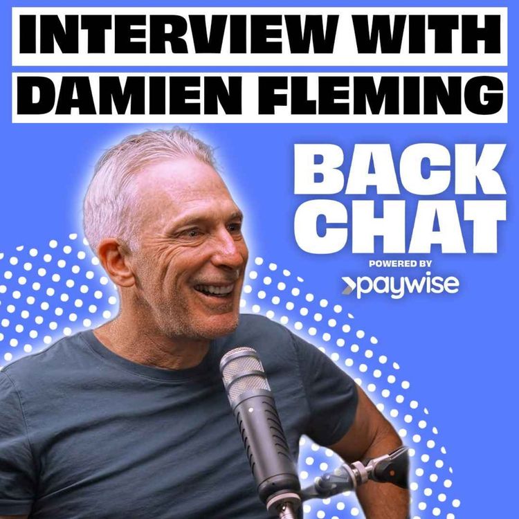 cover art for BackChat with Damien Fleming
