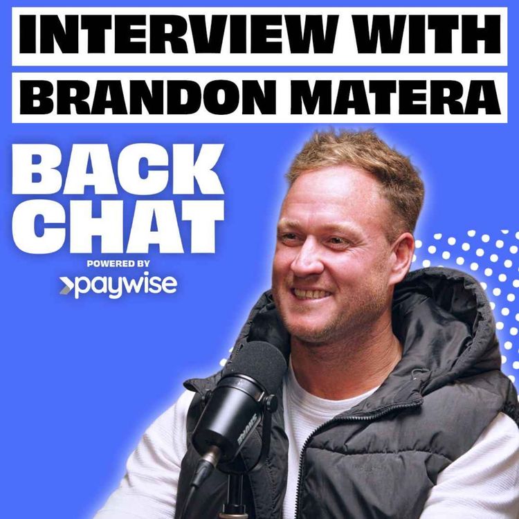 cover art for BackChat with Brandon Matera