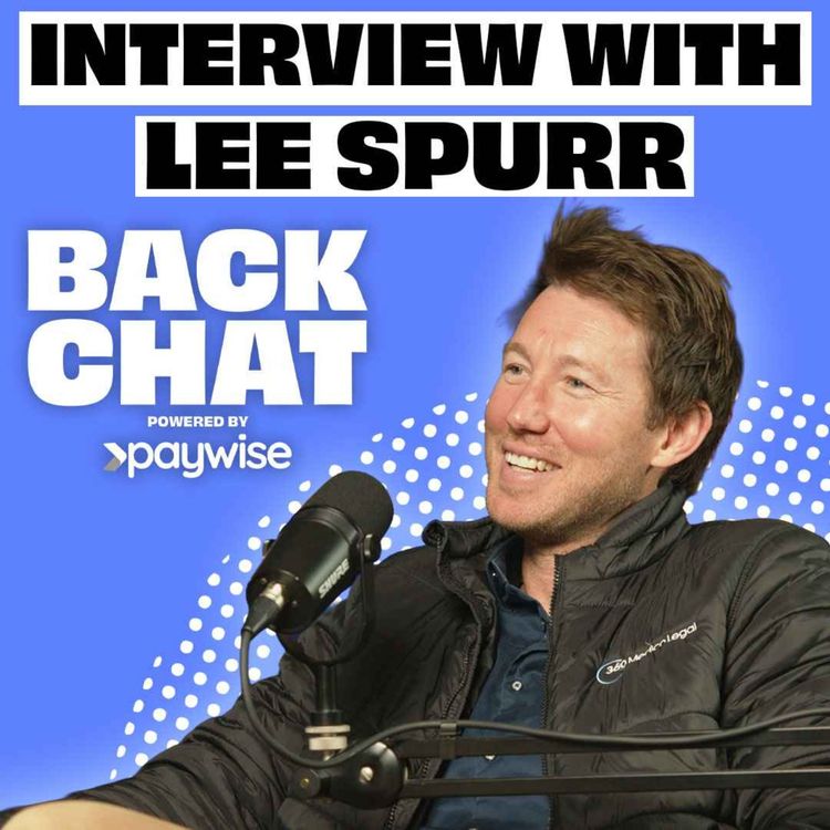 cover art for BackChat with Lee Spurr