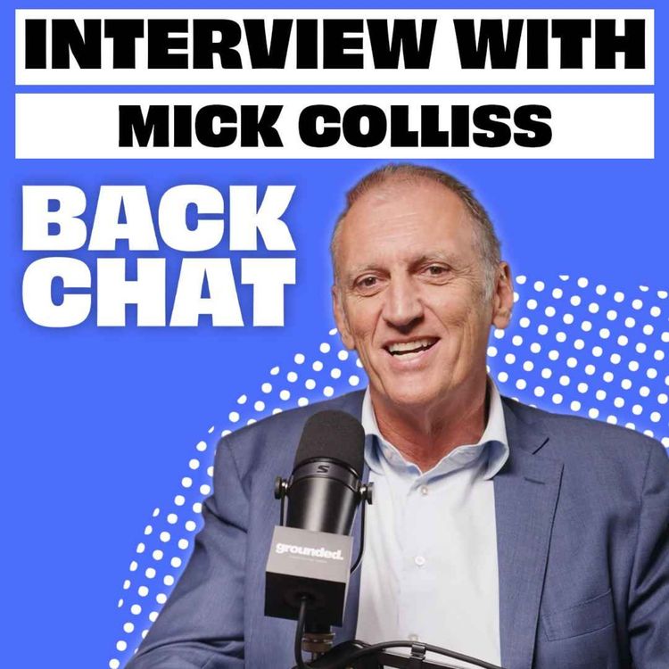 cover art for BackChat with Mick Colliss
