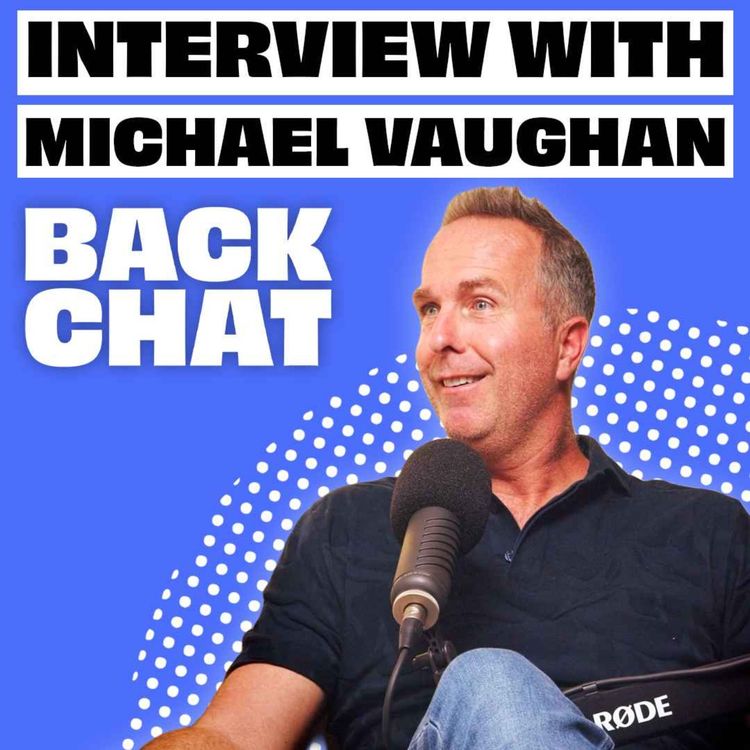 cover art for BackChat with Michael Vaughan