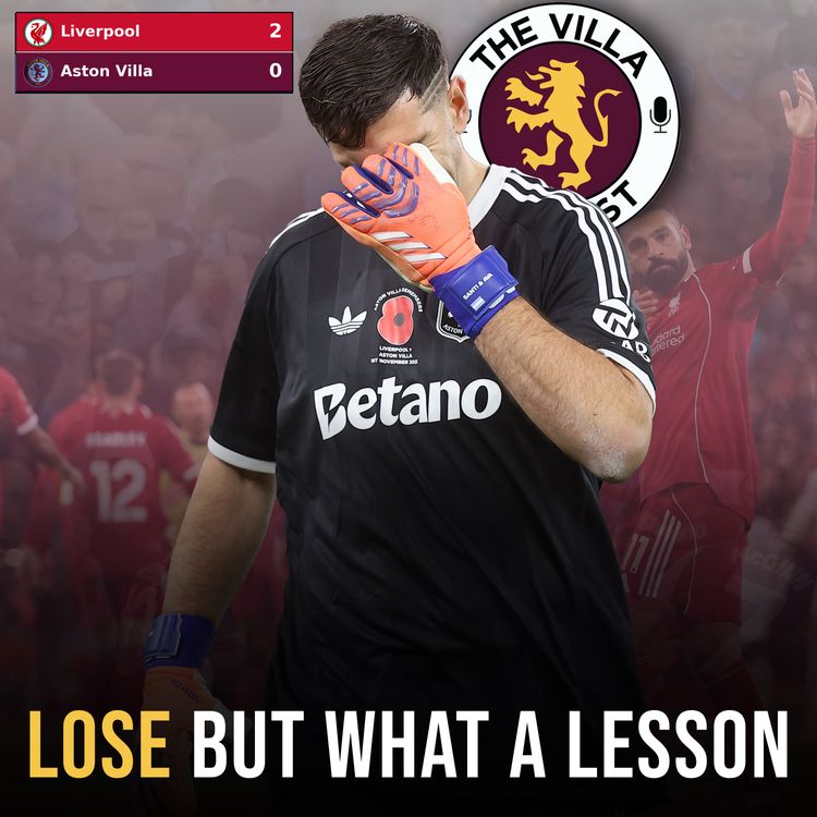 cover art for Emi Martinez CPD, tippy-tappy Villa and the nutmeg trophy