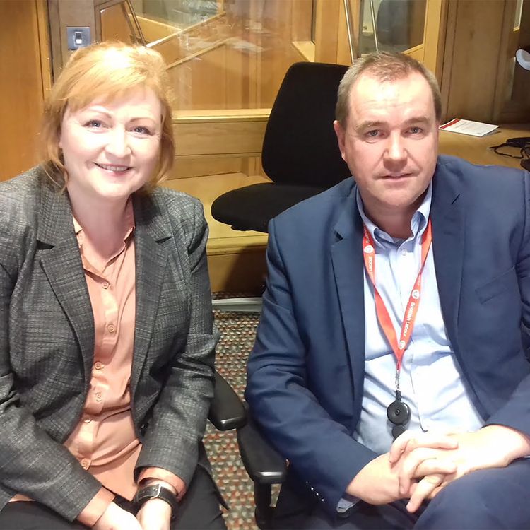 cover art for Neil Findlay and Emma Harper on: child mental health, Scottish drug policy, the ban on Mesh implants, Brexit