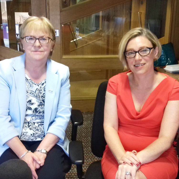 cover art for Johann Lamont and Gillian Martin on; Mark McDonald, sexual harassment, First Minister's Questions and Donald Trump's UK visit