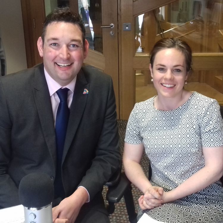 cover art for Miles Briggs and Kate Forbes on: the growth commission report, First Minister's Questions, the impact of Brexit on the NHS, and allegations of bullying at Marine Scotland