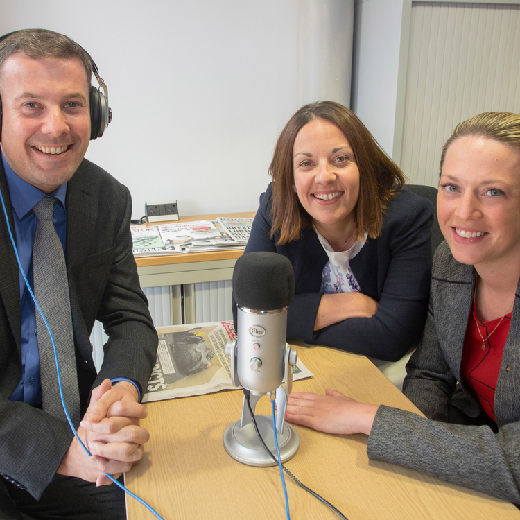 cover art for Kezia Dugdale and Jenny Gilruth on: their relationship, Jeremy Corbyn, independence, Brexit and the Edinburgh derby