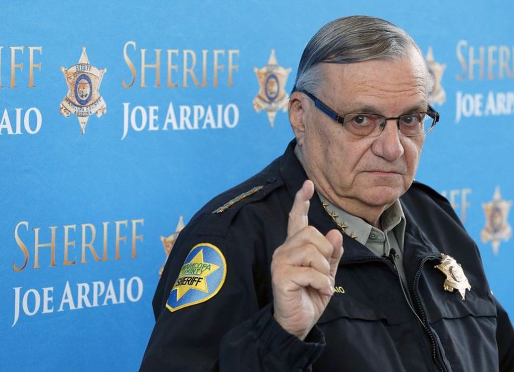 cover art for Trump Pardons Arpaio & Another Right-Wing Rally Shut Down