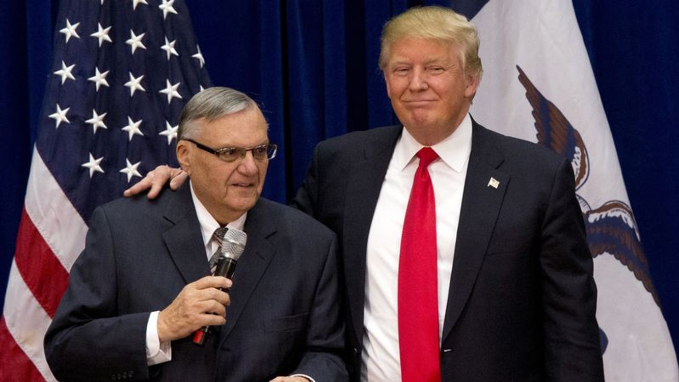 cover art for Trump Will Probably Pardon Sheriff Arpaio & GoFundMe Campaign Tries To Ban Trump From Twitter