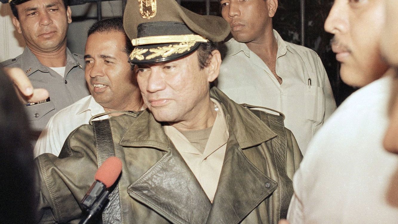 cover art for Manuel Noriega Dead, Russia's Trump Information & Sean Spicer Returns