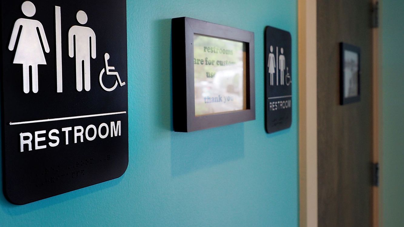 cover art for Bathroom Bill Repeal, Trump's Approval Slides Further & Giant Snake Swallows Man Whole