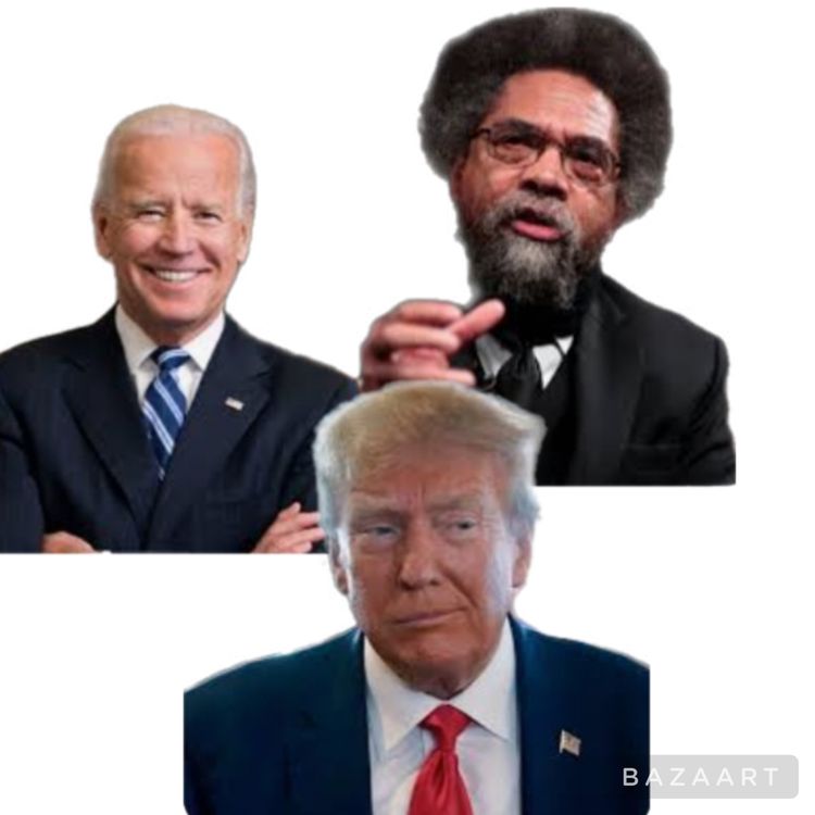 cover art for Cornel West navigating the Perils of a Third Party Candidacy.
