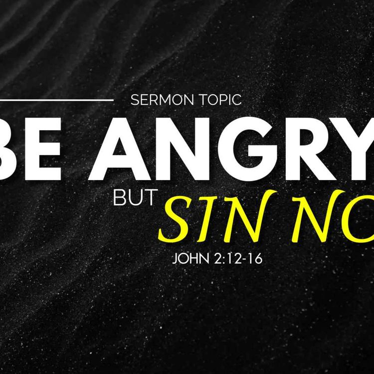 cover art for Be Angry, But Sin Not