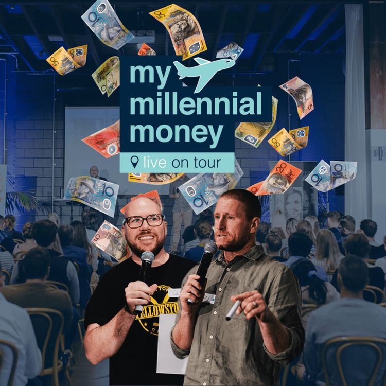 cover art for 533 burnout, pay LMI or wait to buy, worst time to invest in super, big money lessons + more (live in Melbourne with Sim from Girls That Invest)